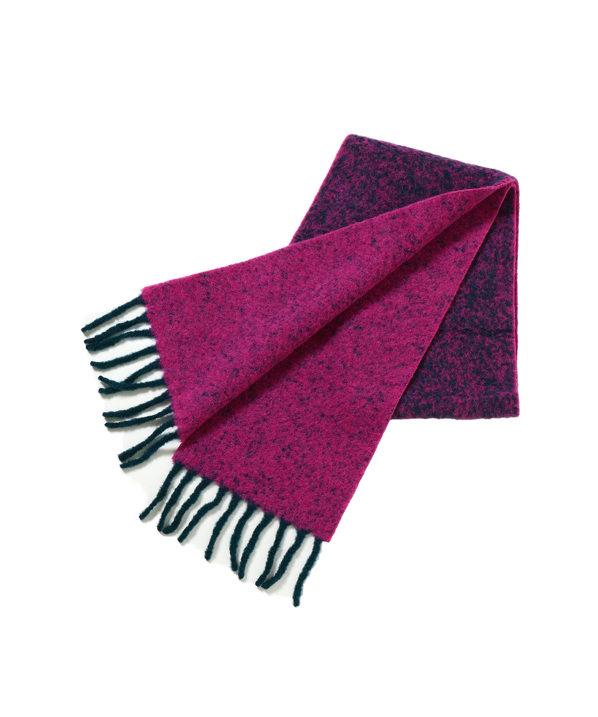 Two Colour Woolly Scarf