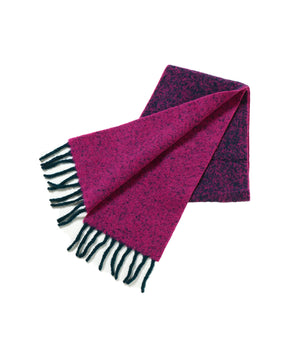Two Colour Woolly Scarf