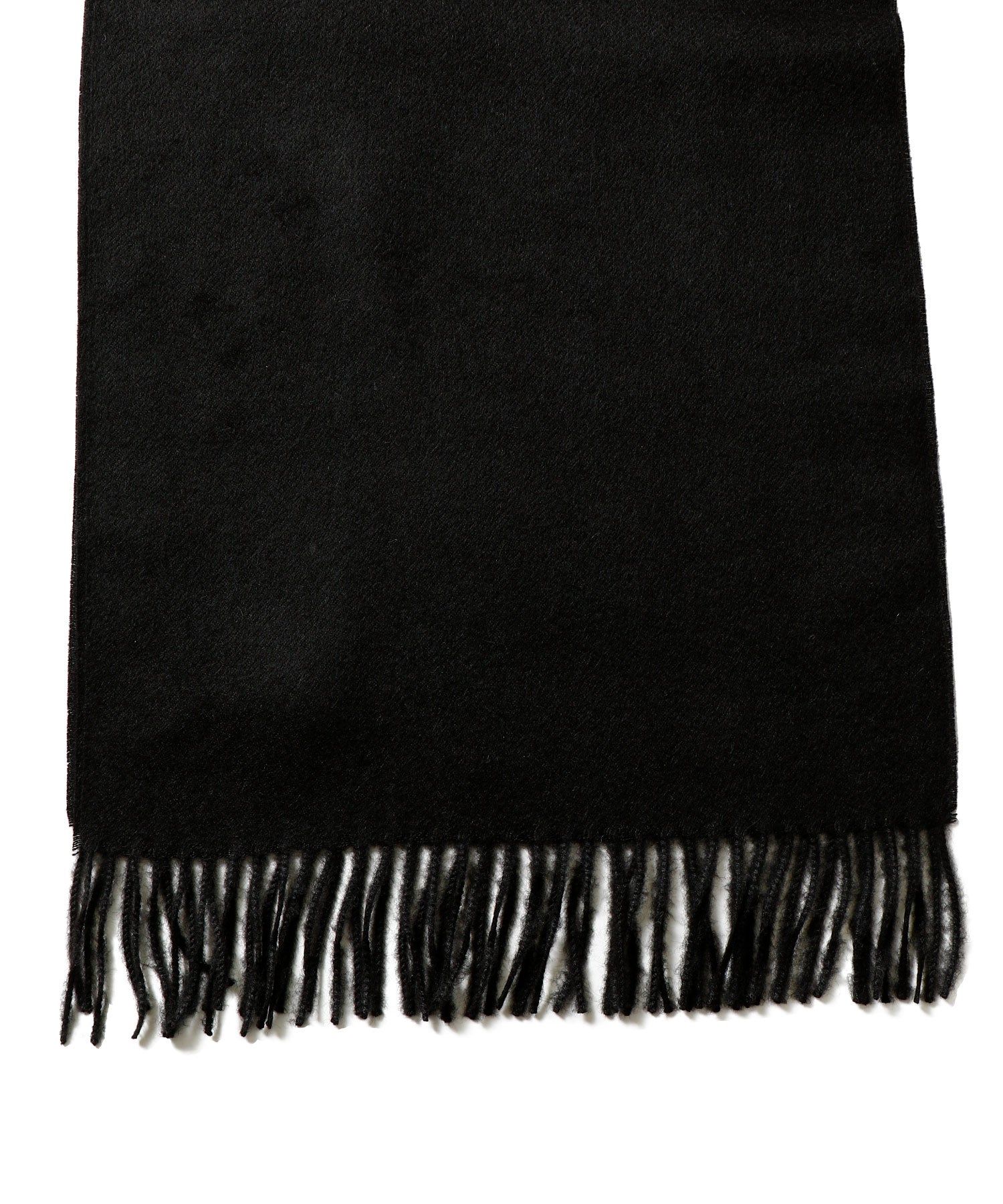 Brushed Scarf / Pure Black