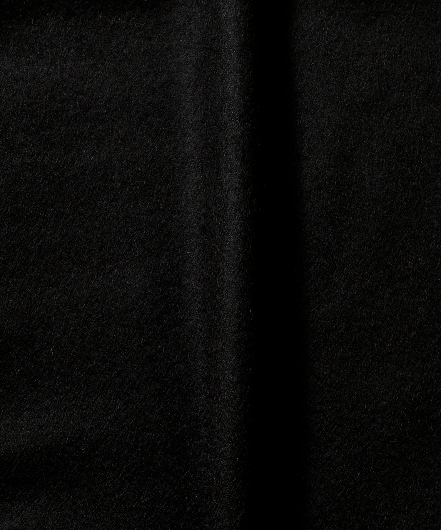 Brushed Scarf / Pure Black