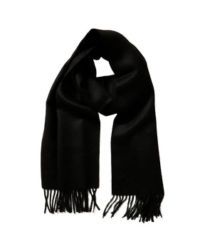 Brushed Scarf / Pure Black