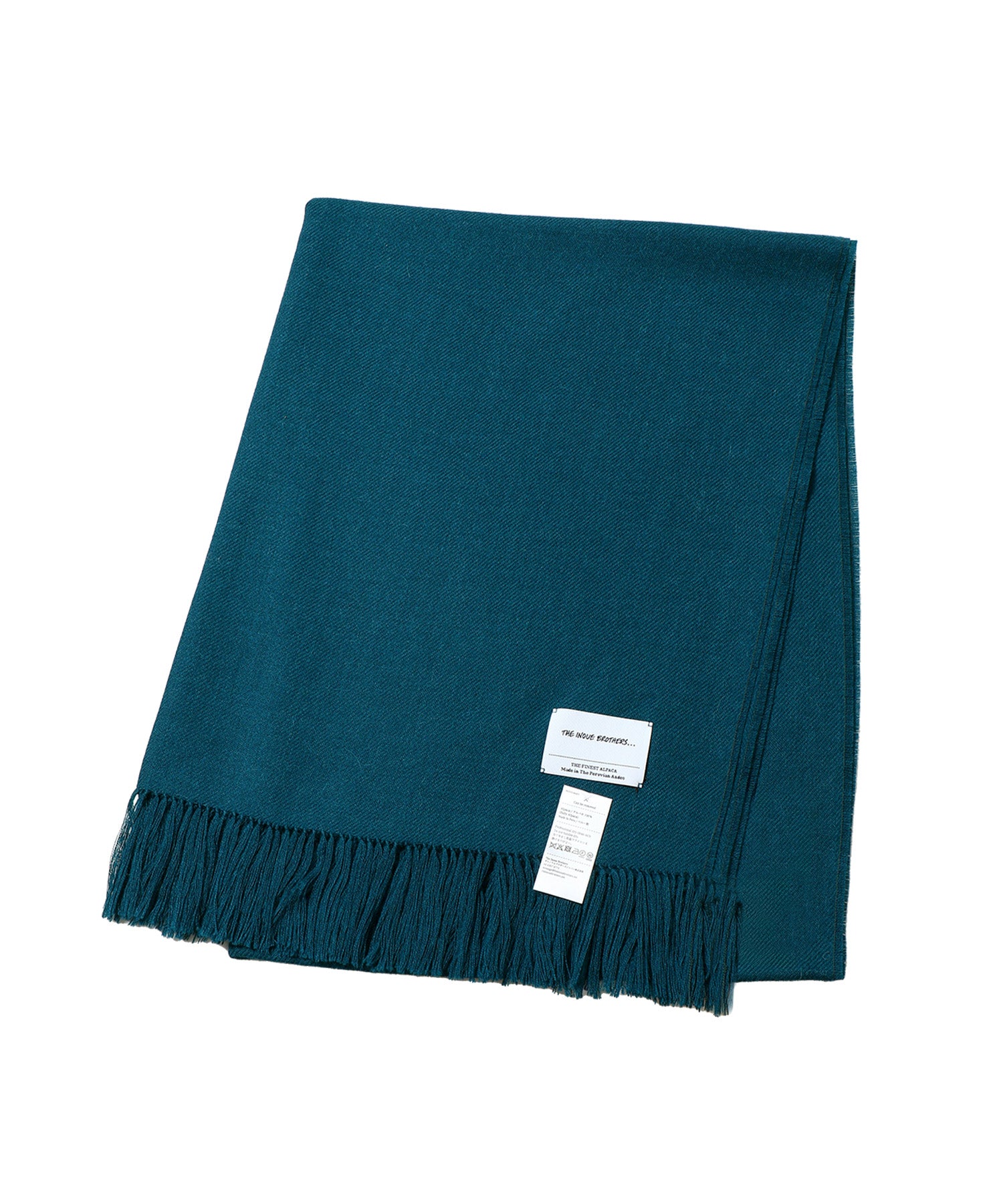 Non Brushed Large Stole Twisted Fringes