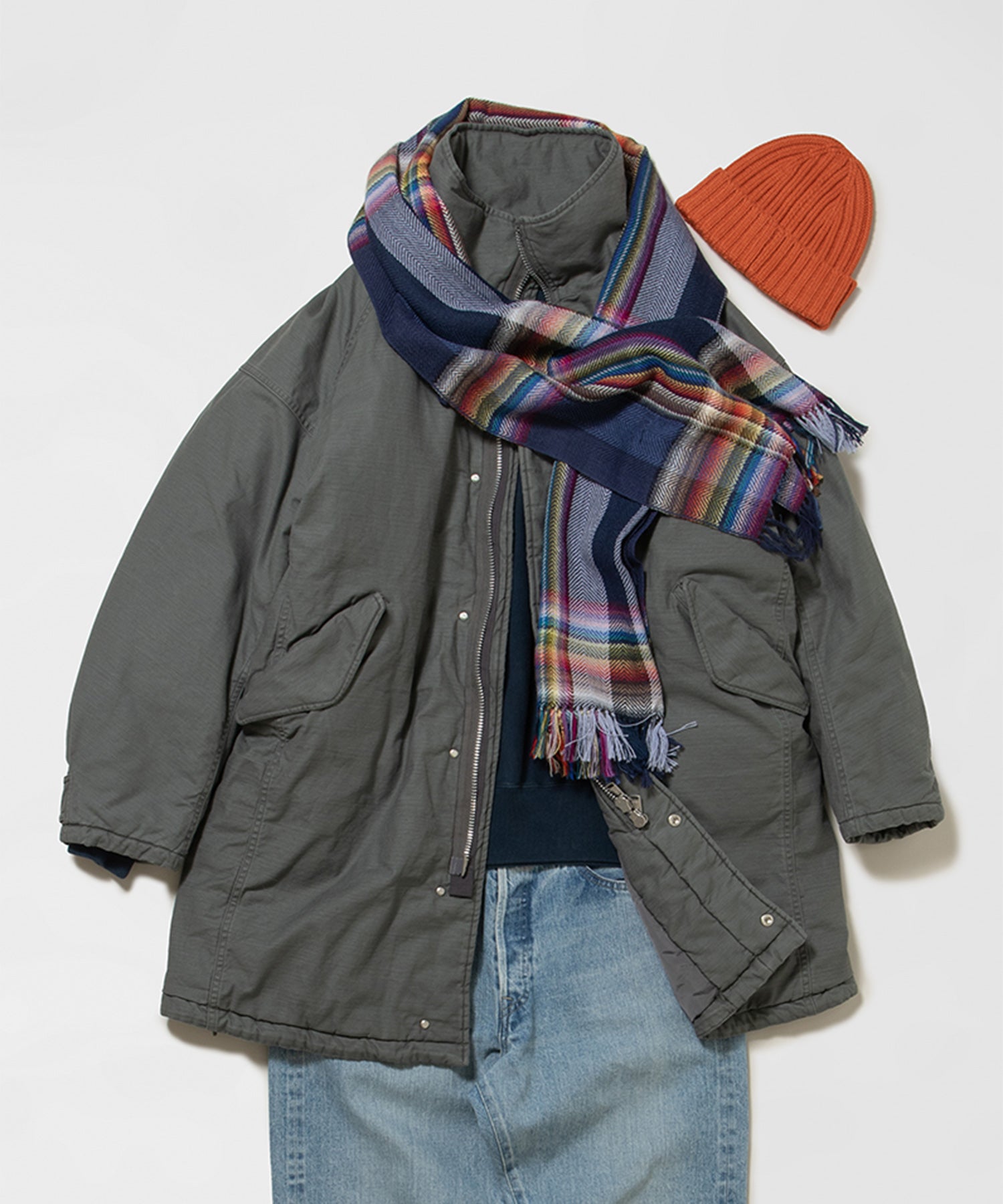 Multi Coloured Scarf