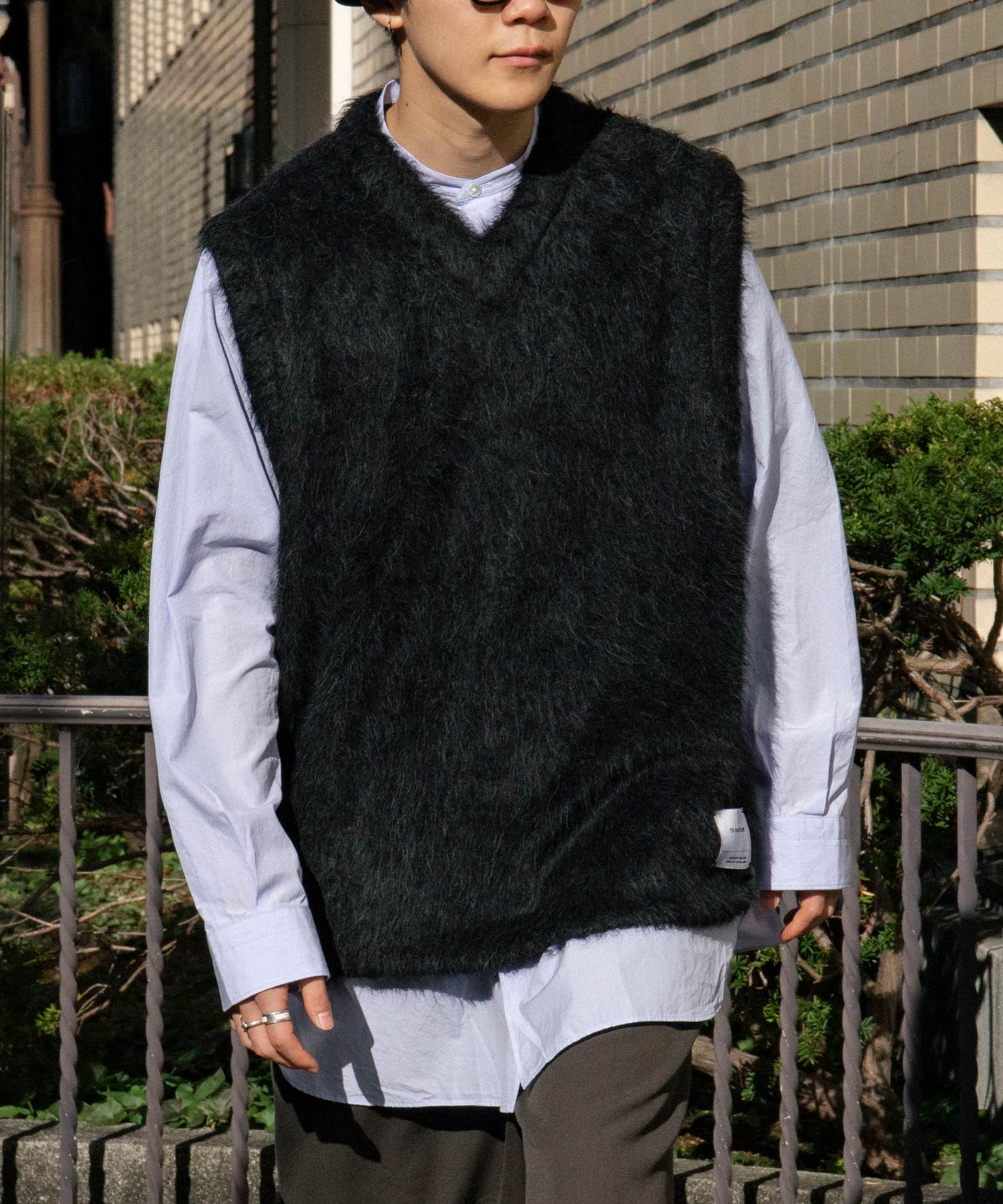 Pullover Suri Vest Suri Alpaca - THE INOUE BROTHERS... (イノウエ