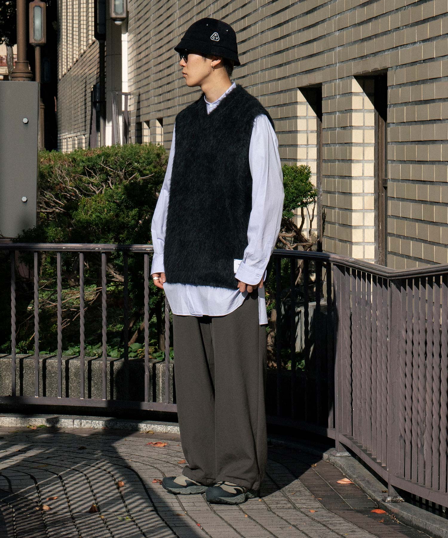 Pullover Suri Vest Suri Alpaca - THE INOUE BROTHERS... (イノウエ