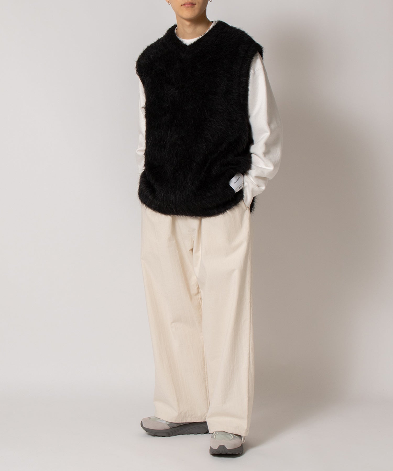 Pullover Suri Vest Suri Alpaca - THE INOUE BROTHERS (イノウエ
