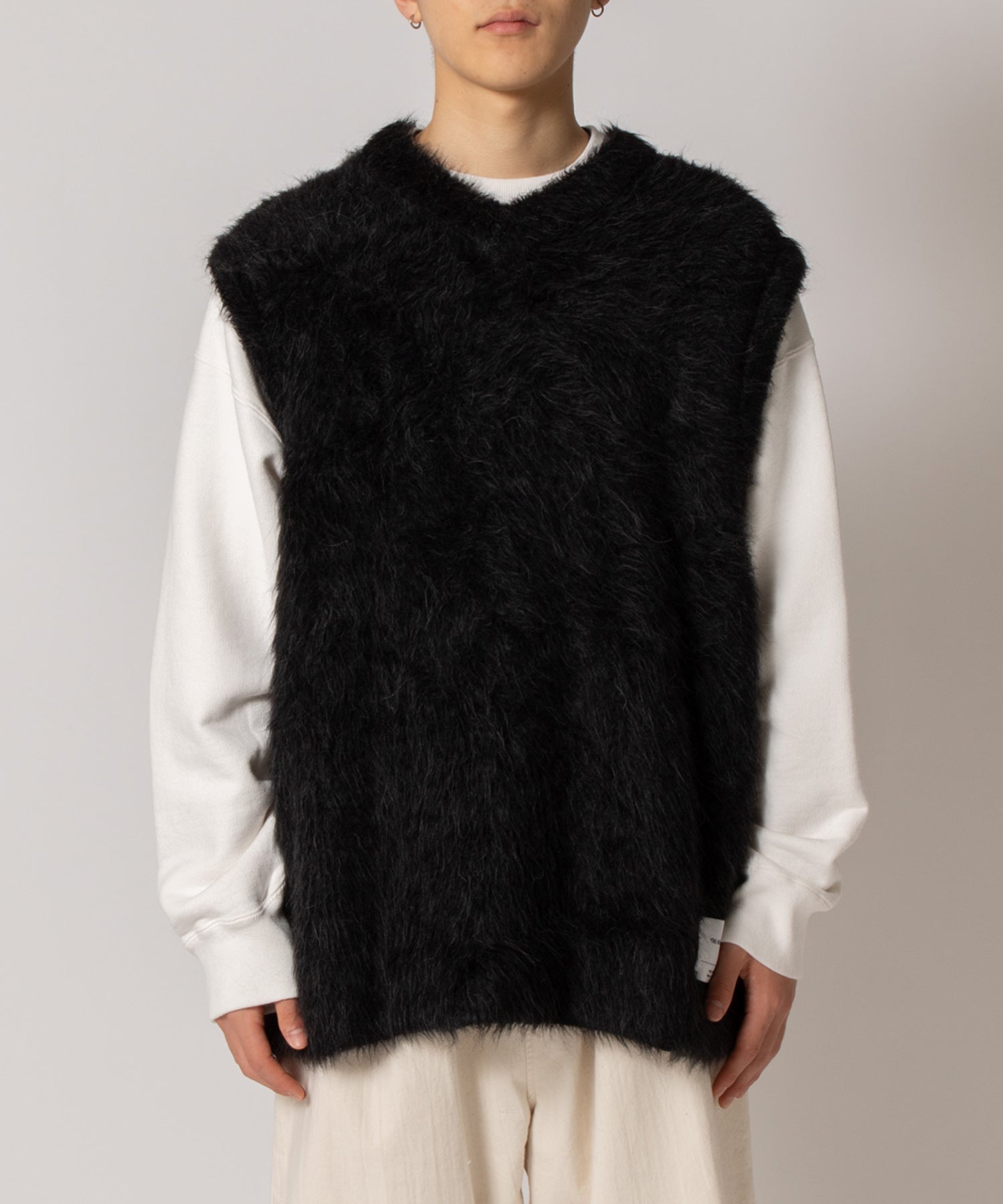 Pullover Suri Vest Suri Alpaca - THE INOUE BROTHERS (イノウエ