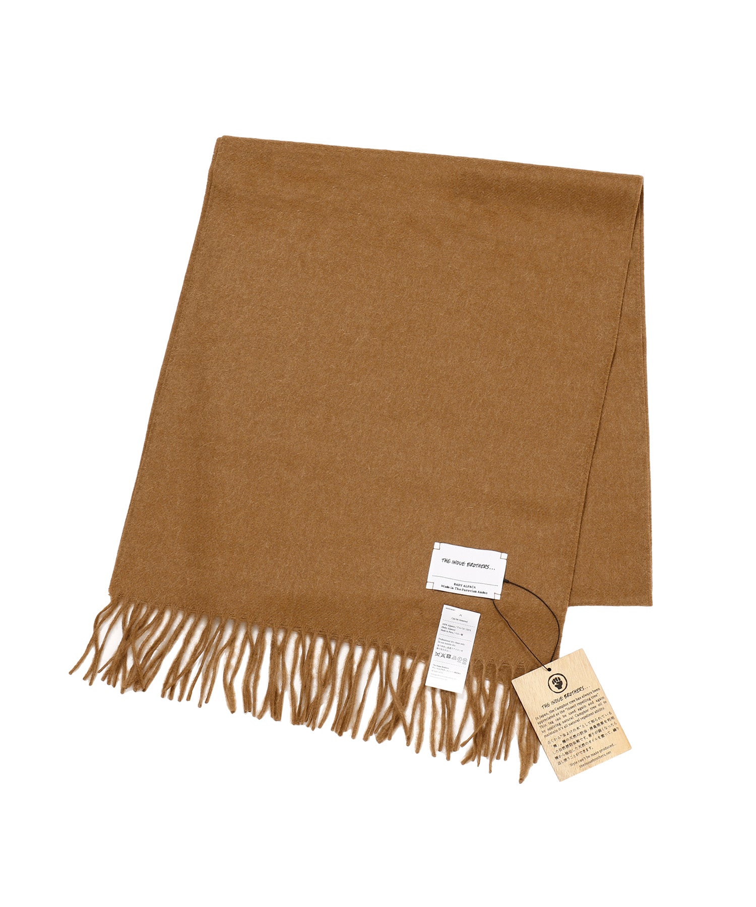 THE INOUE BROTHERS Brushed Scarf人気色2枚セット THE INOUE BROTHERS マフラー 「THE BROTHERS」イノウエ