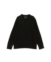 Crew Neck Sweater / Pure Black