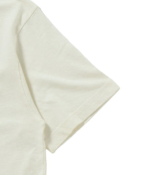 Organic Cotton and Hemp T-shirt "Pistachio Hana-bi"