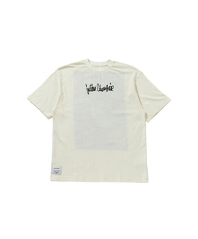Organic Cotton and Hemp T-shirt "Pistachio Hana-bi"