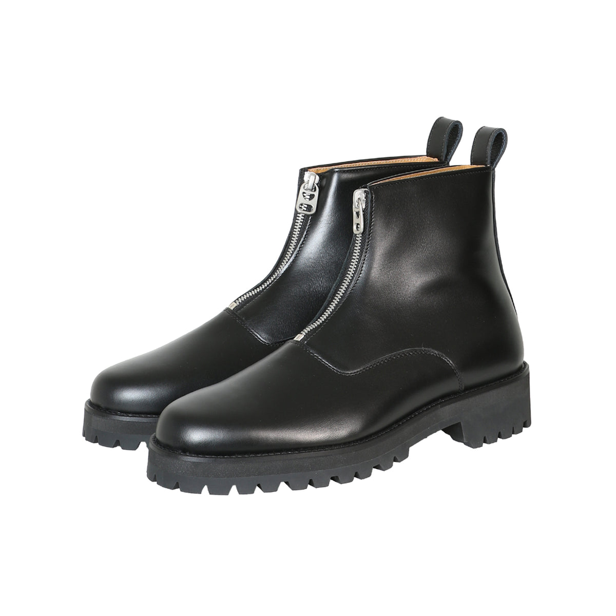 PULL TAB ZIP BOOTS Vibram Tank - Tomo & Co (トモアンドシーオー