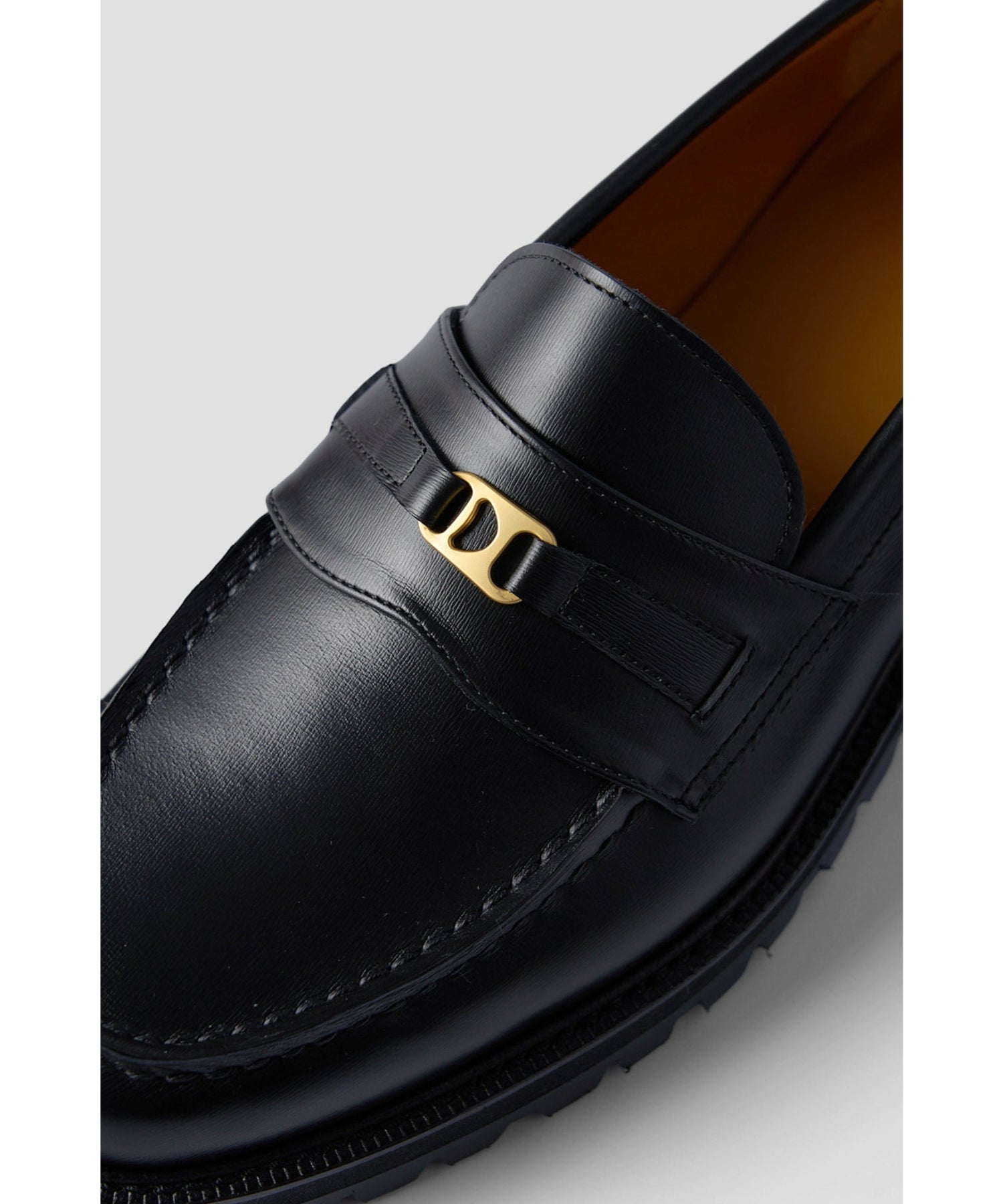 PULLTAB BIT LOFER DUPUY CALF LEATHER BLACK