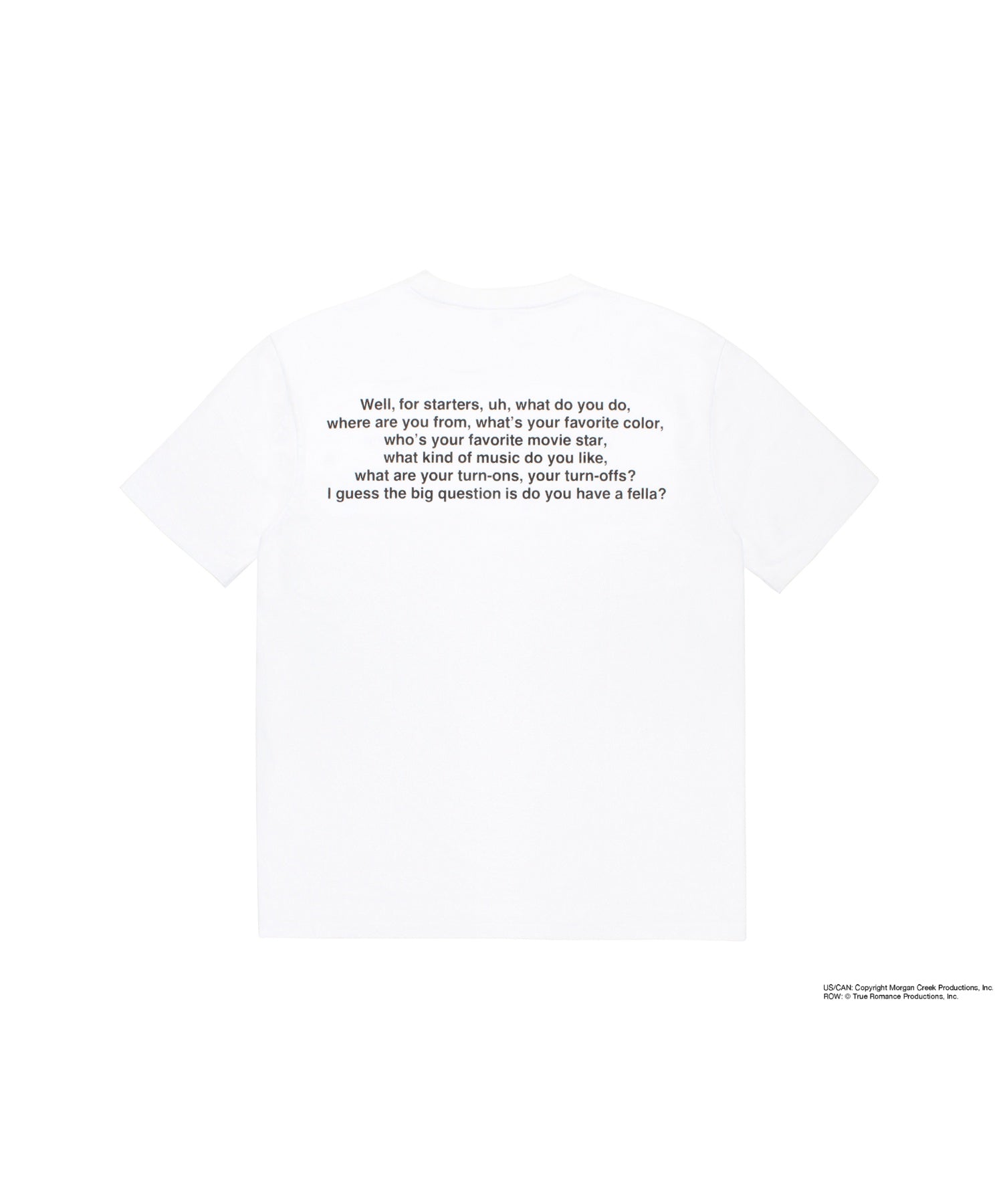 TRUE ROMANCE / WASHED HEAVY WEIGHT T-SHIRT