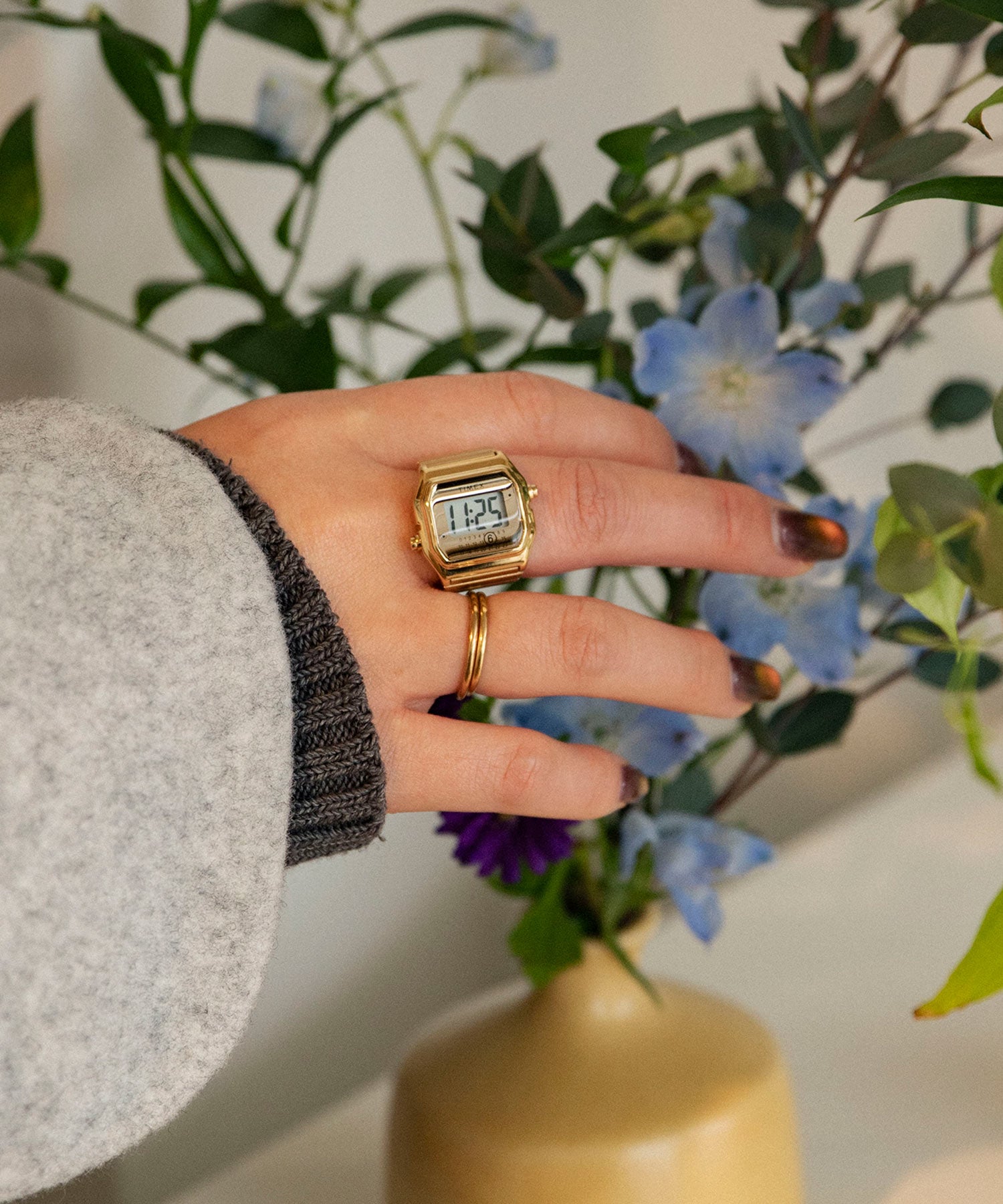 Timex x MM6 T80 Ring Watch Size S/M - MM6 MAISON MARGIELA