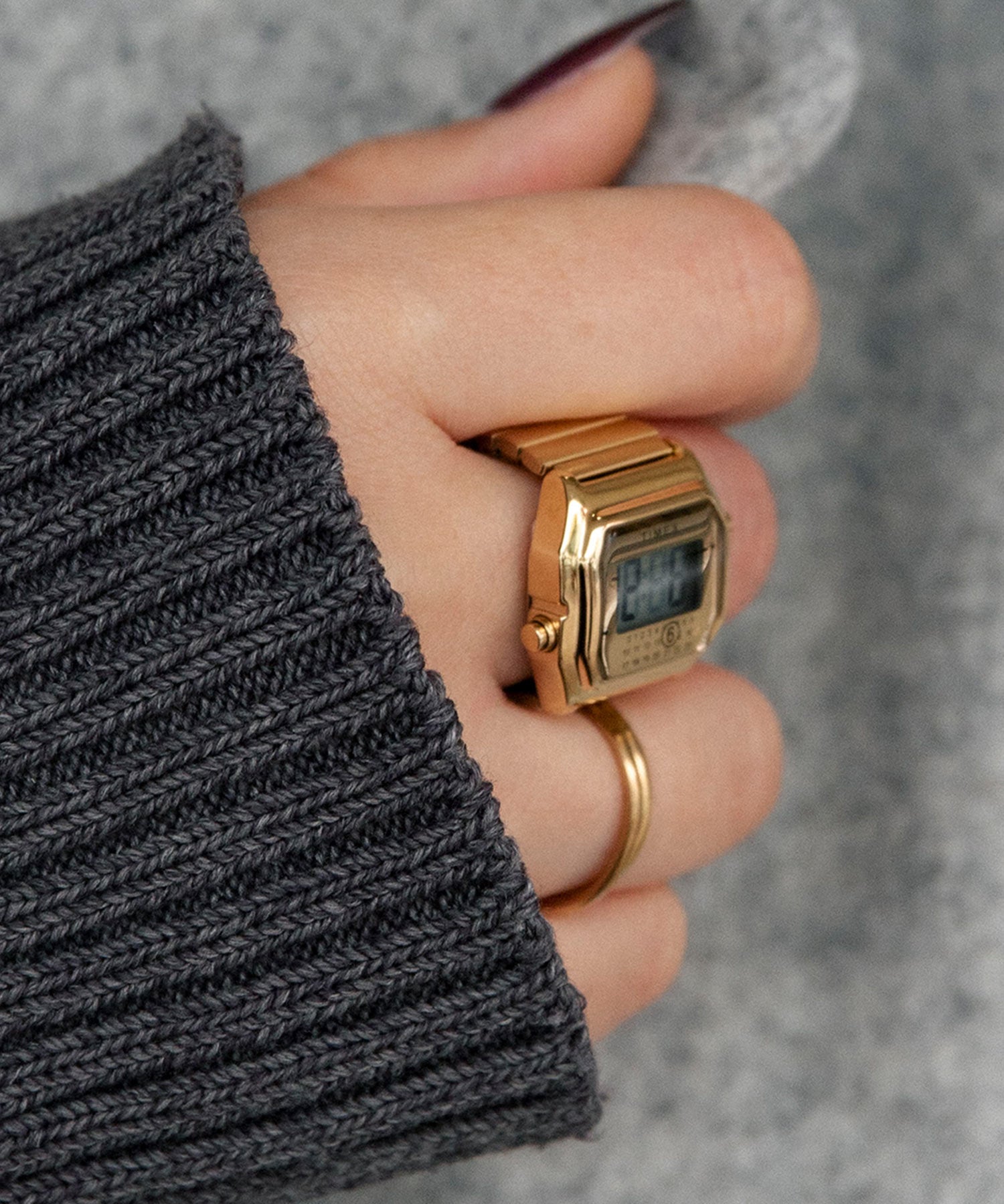 Timex x MM6 T80 Ring Watch Size S/M - MM6 MAISON MARGIELA