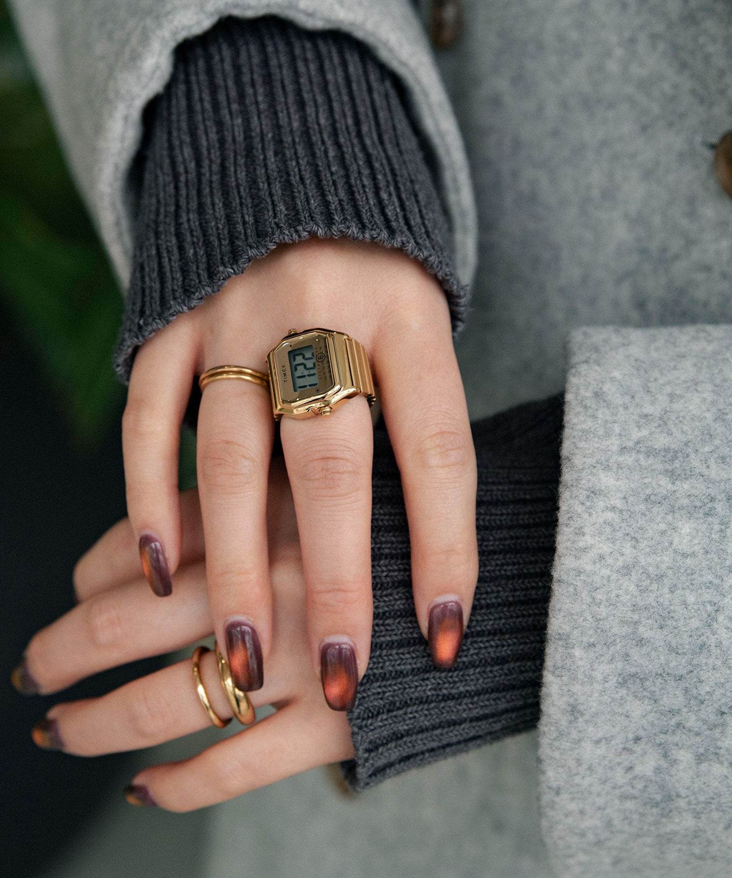 Timex x MM6 T80 Ring Watch Size S/M - MM6 MAISON MARGIELA