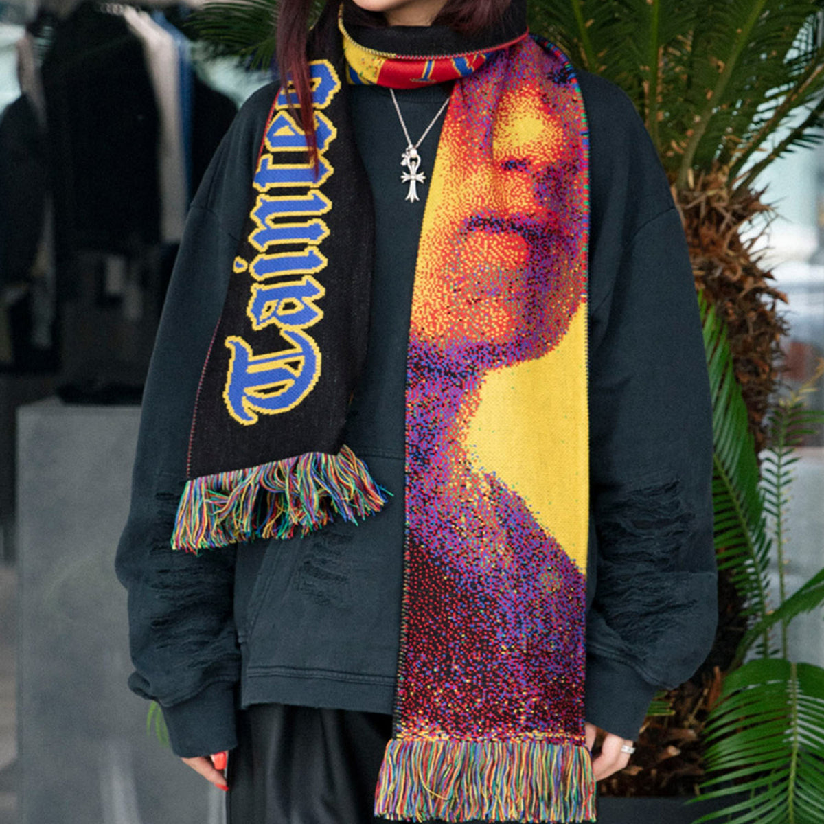 Tainted Scarf - MONTMARTRE NEW YORK (モンマルトル