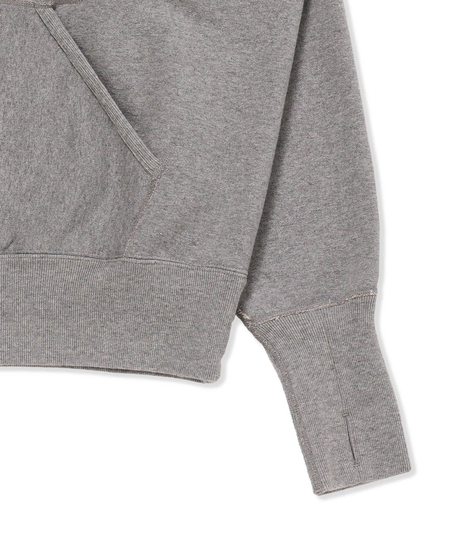 Split Raglan Sleeve Hoodie