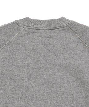 Split Raglan Sleeve Crew