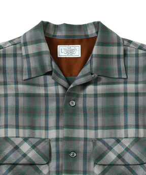 2P Sports Open L/S Shirts Wool Plaids