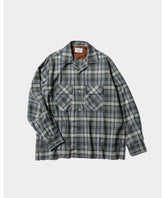 2P Sports Open L/S Shirts Wool Plaids