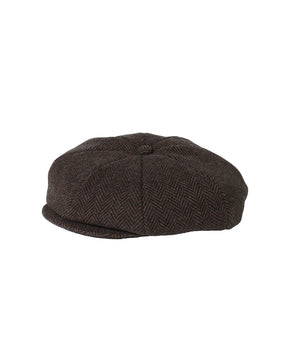 Unlikely Newsboy Cap Wool Tweed