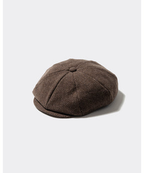 Unlikely Newsboy Cap Wool Tweed