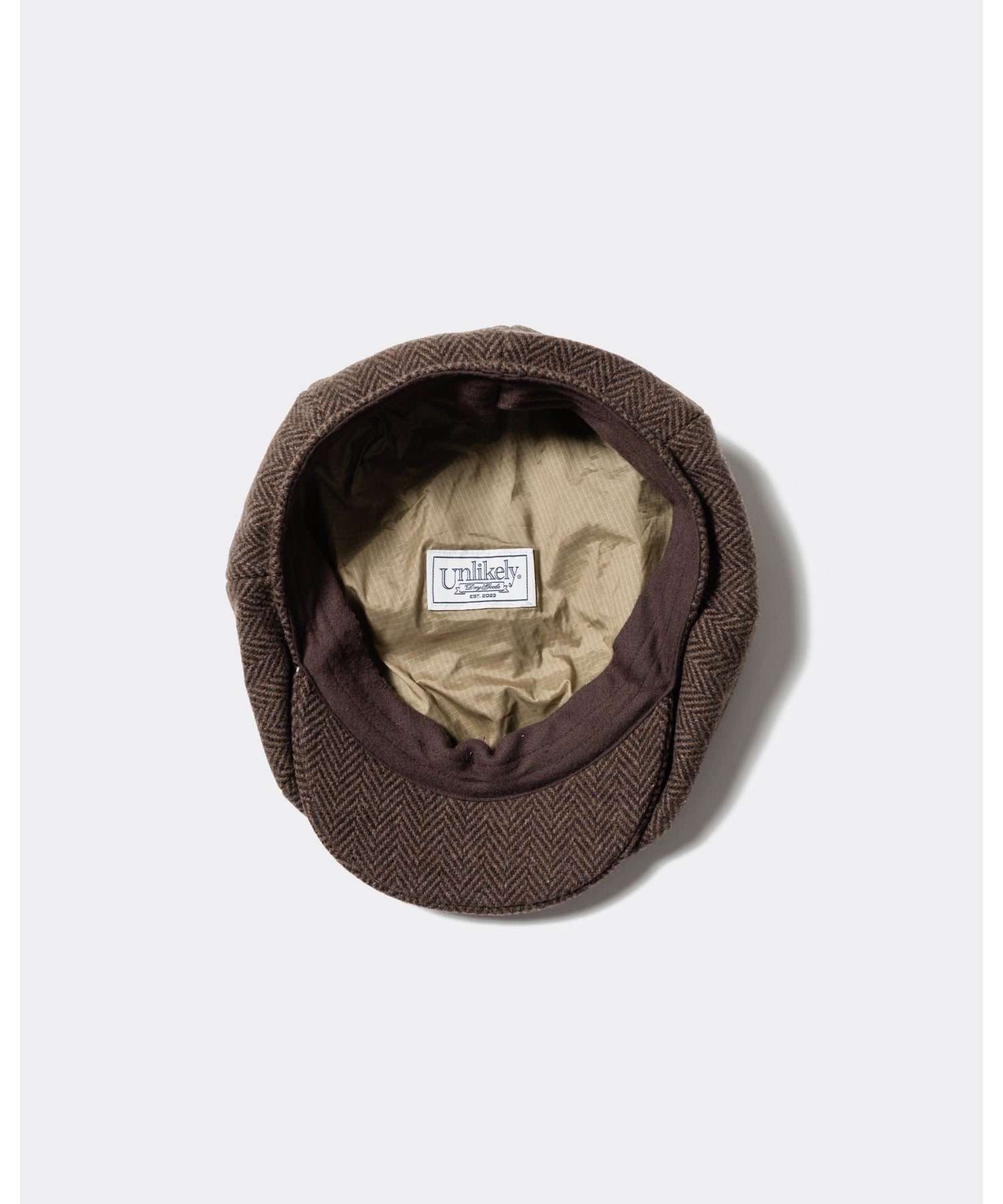 Unlikely Newsboy Cap Wool Tweed