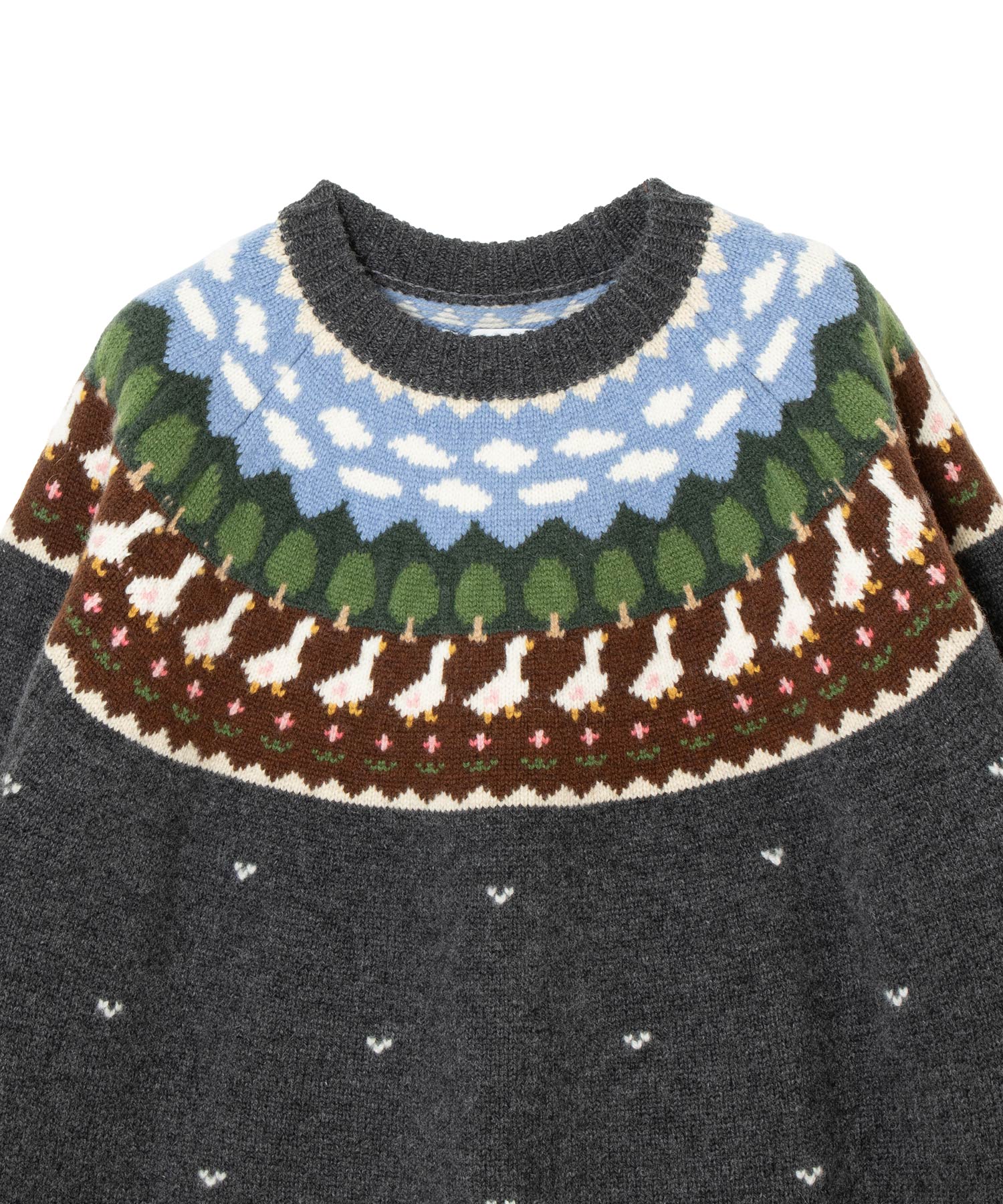 Unlikely Fair Isle “Duck”