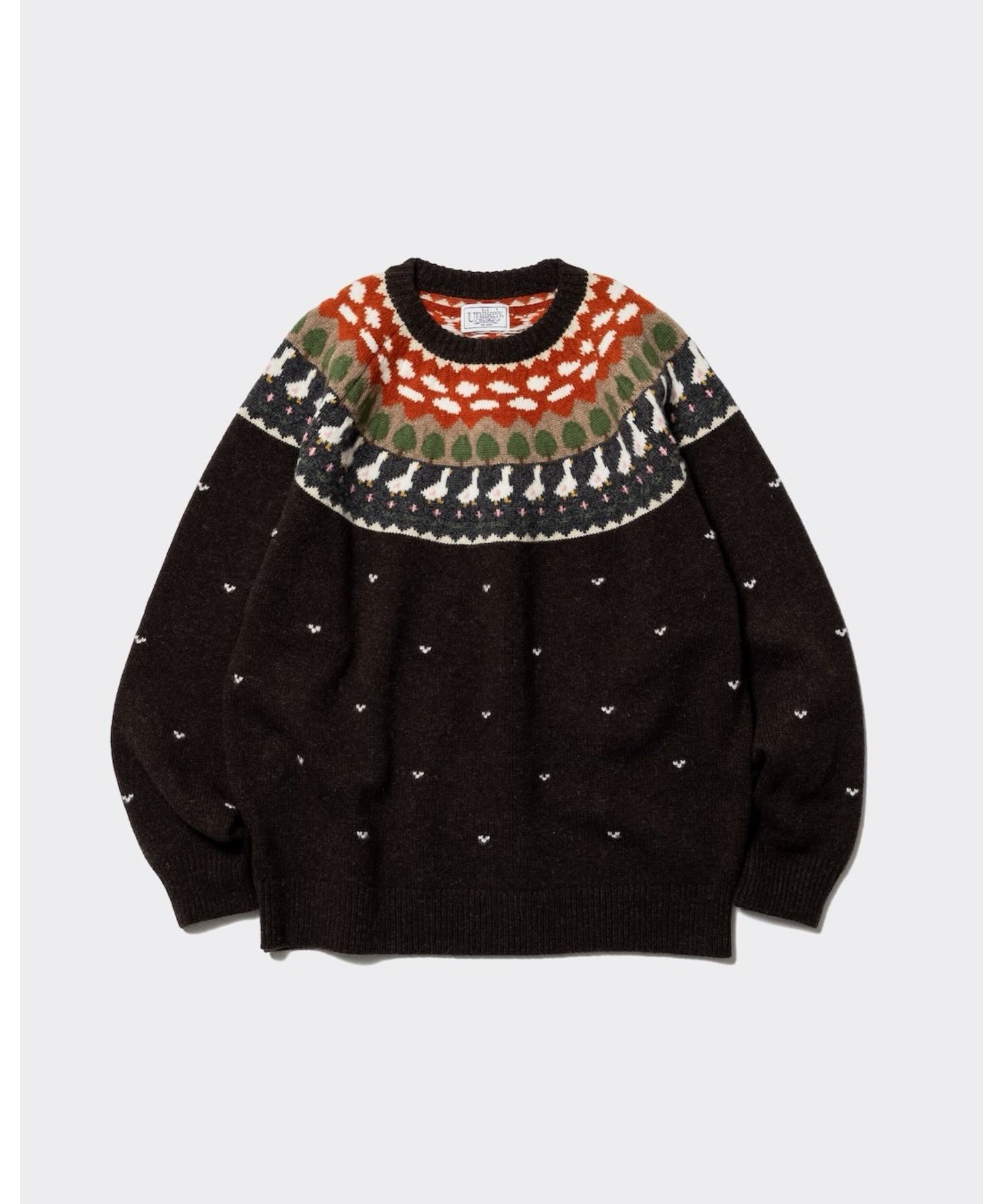 Unlikely Fair Isle Duck