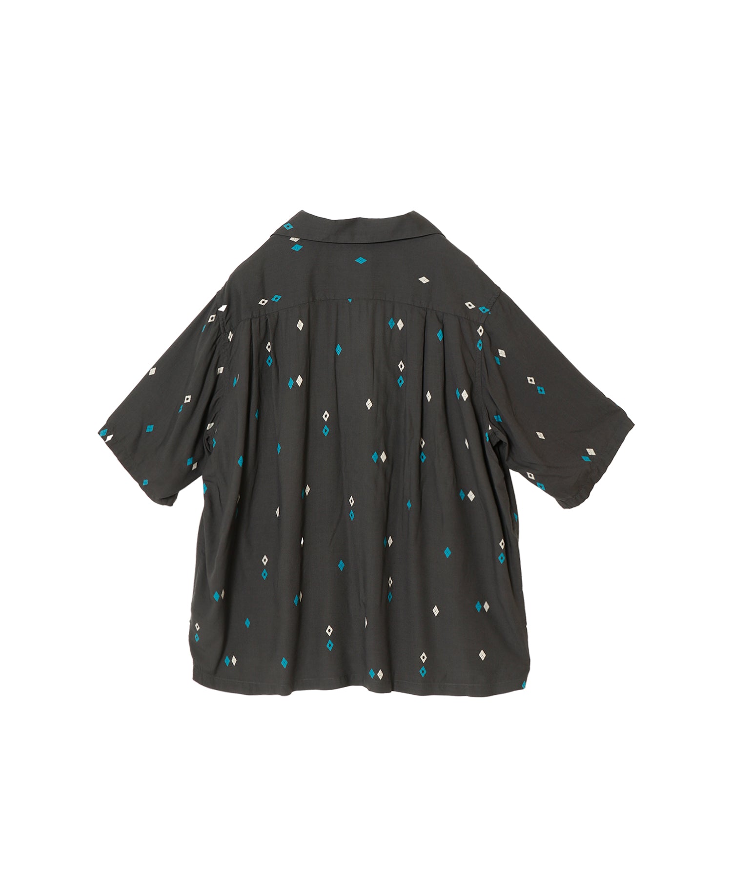 Unlikely Rayon Shirts S/S Argyle - Unlikely (アンライクリー