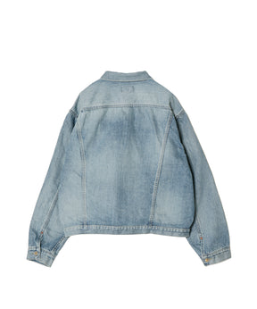 Unlikely Time Travel Trucker Jacket  1977 Wash