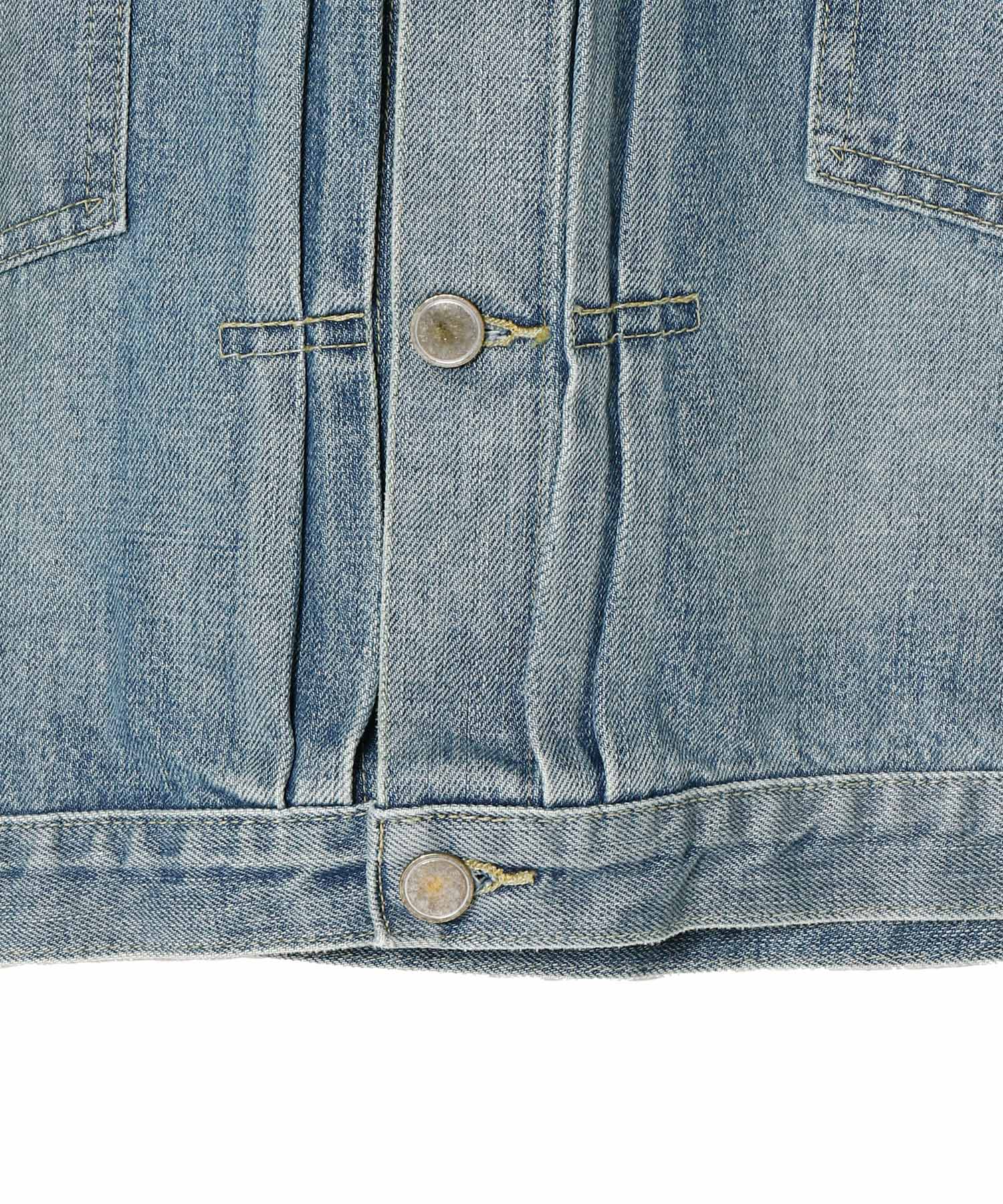 Unlikely Time Travel Trucker Jacket  1977 Wash