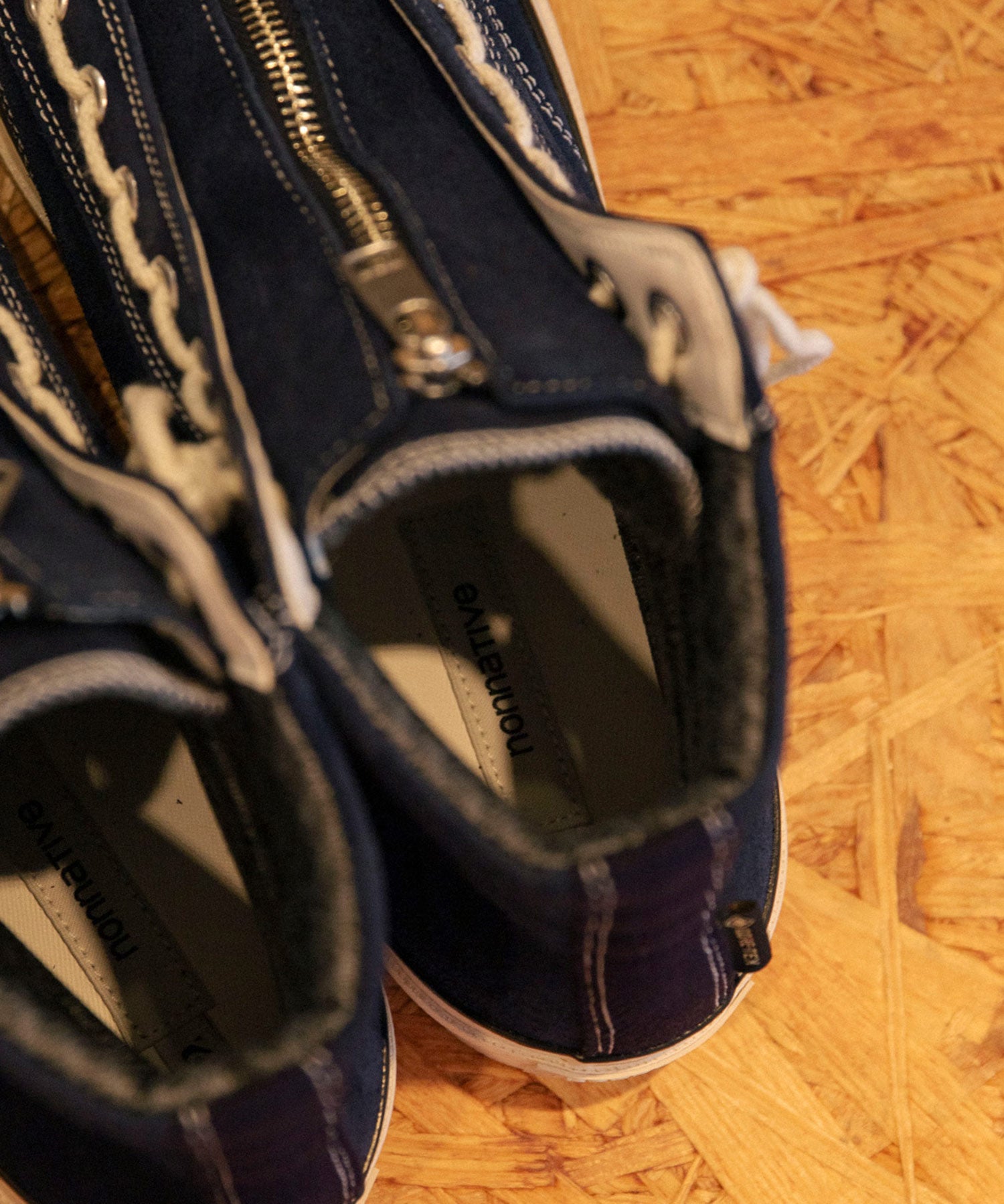 DWELLER TRAINER 2 HI COW LEATHER WITH GORE-TEX by SPINGLE