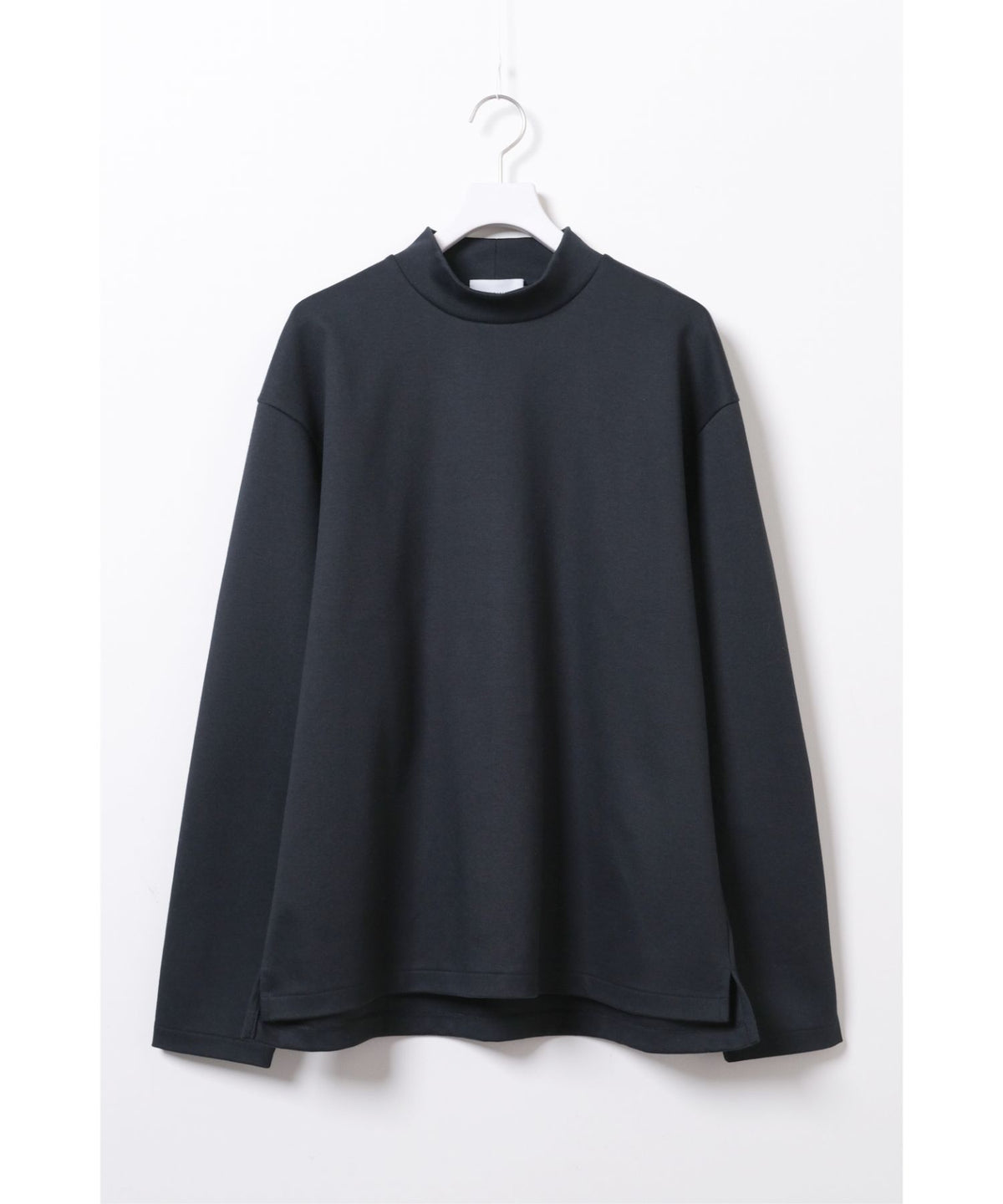 Smooth Mock Turtle Neck T-Shirt