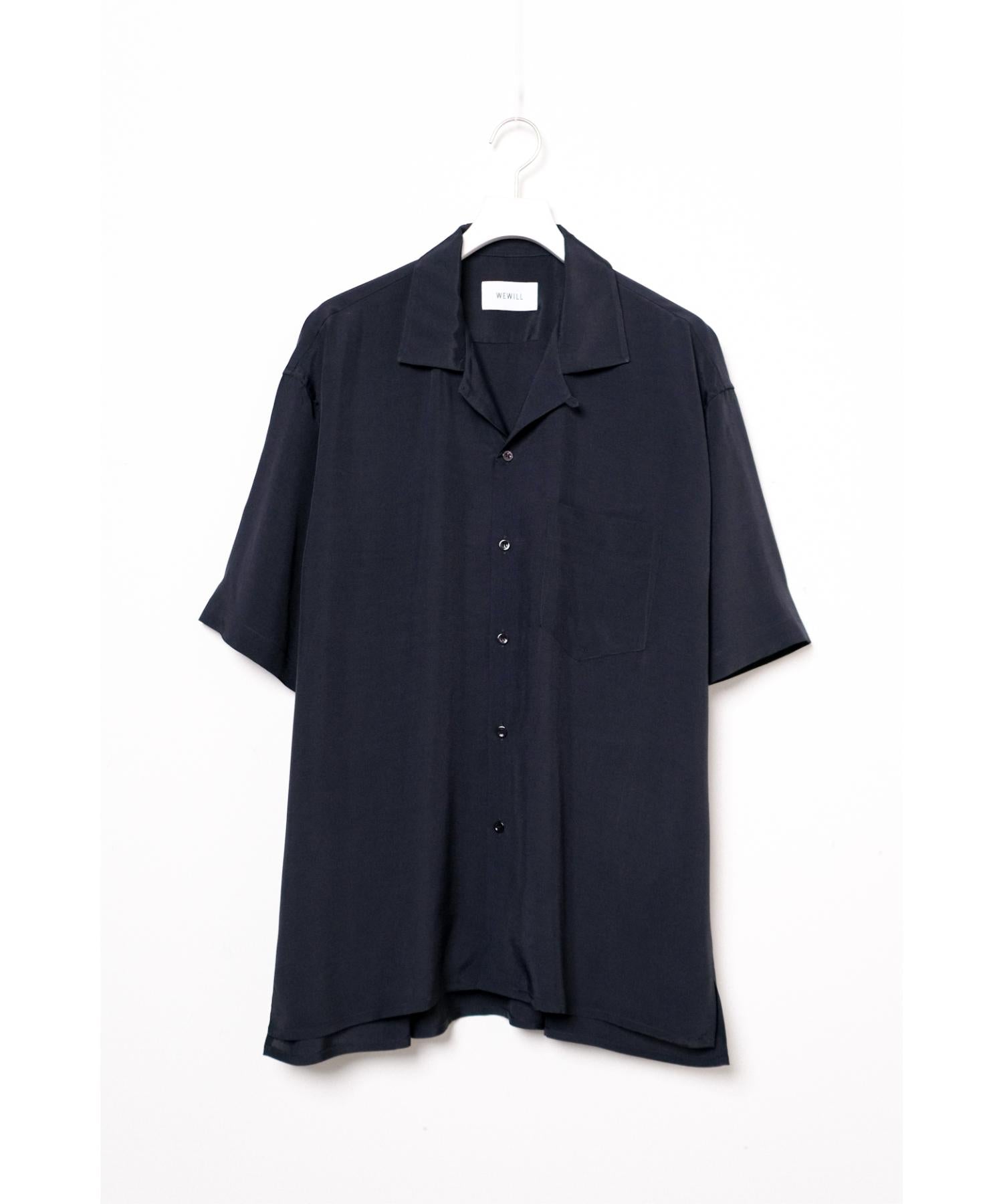 Open Collar Dt Shirt - WEWILL (ウィーウィル) - tops (トップス) | FIGURE ONLINE  (フィギュアオンライン) 【公式通販】