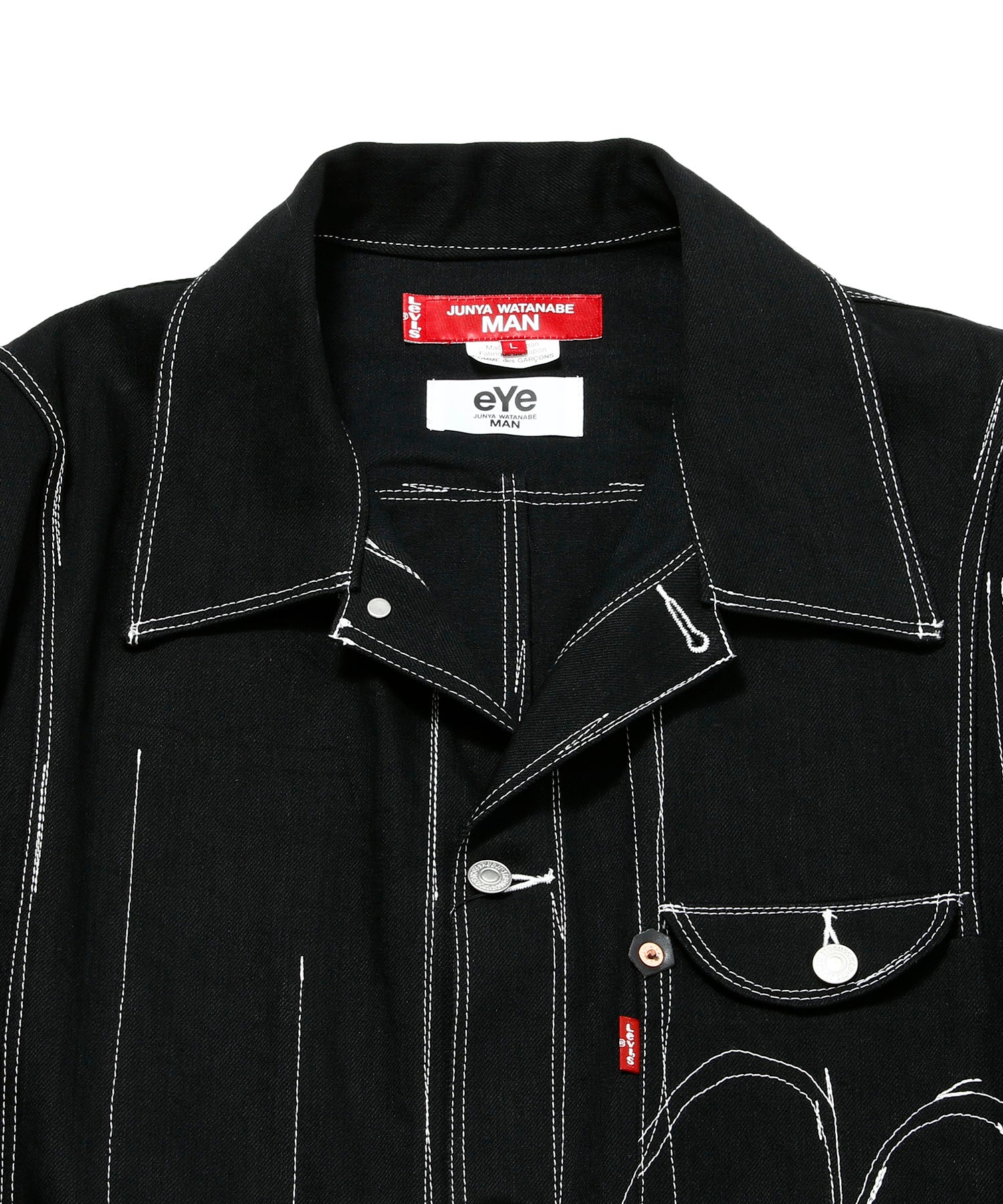 ウールサージ 綿デニム Levi's - eYe JUNYA WATANABE MAN (アイ ...