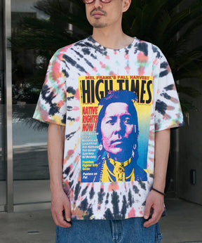 HIGH TIMES / TIE DYE T-SHIRT