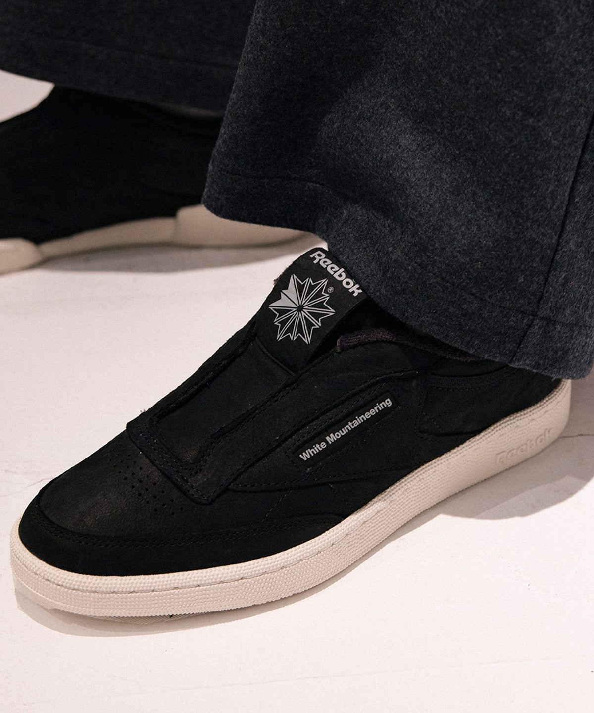 WM × Reebok CLUB C 85 VINTAGE SLIP-ON