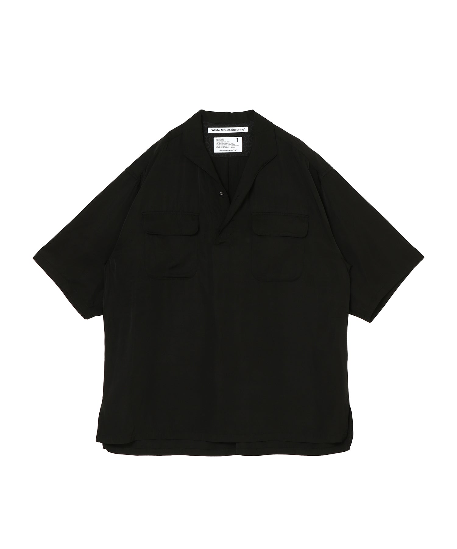 ITALIAN COLLAR SHORT SLEEVE SHIRT