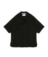 ITALIAN COLLAR SHORT SLEEVE SHIRT