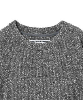 MELANGE WIDE RAGLAN PULLOVER
