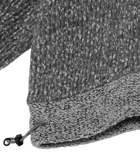 MELANGE WIDE RAGLAN PULLOVER