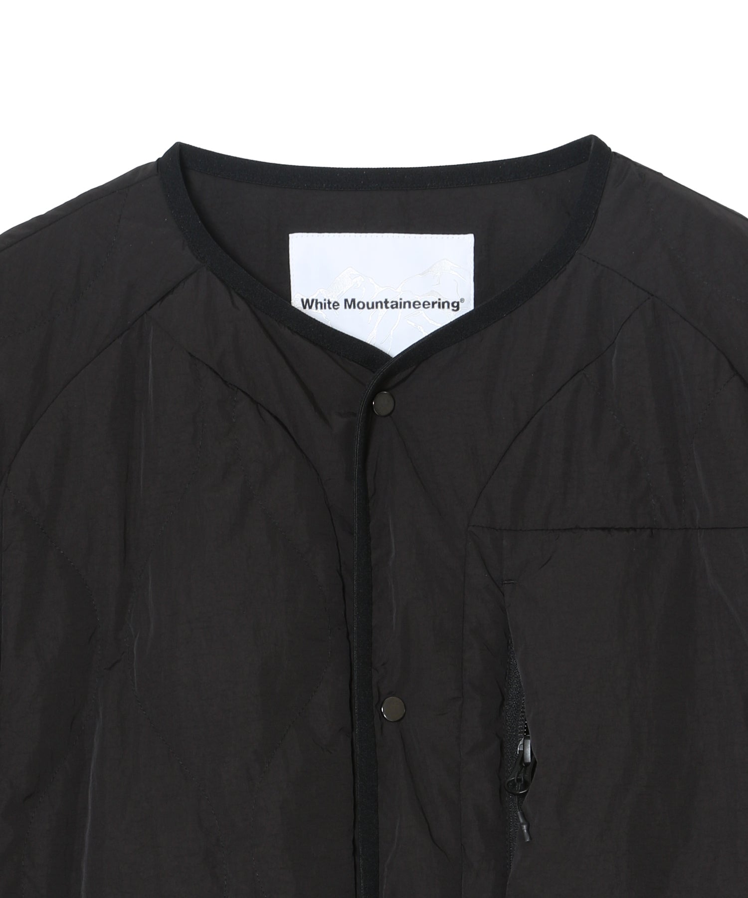 WM×TAION COLLARLESS DOWN JACKET