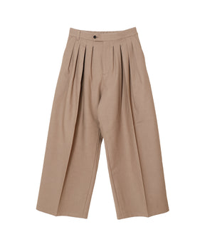 4 TUCK WIDE PANTS