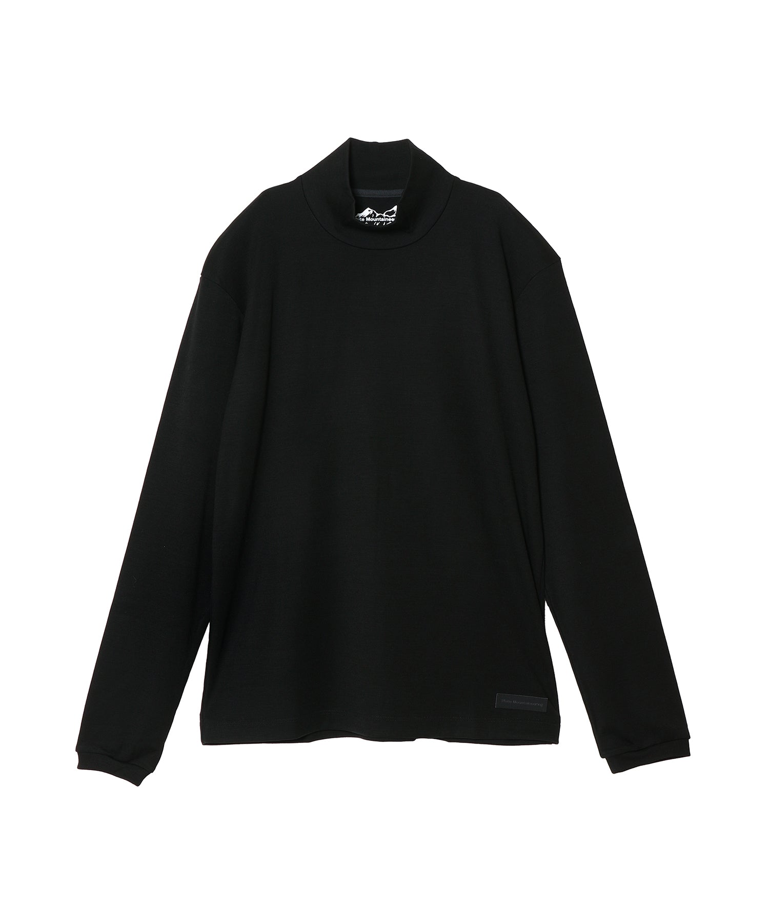MOCK NECK LONG SLEEVE T-SHIRT