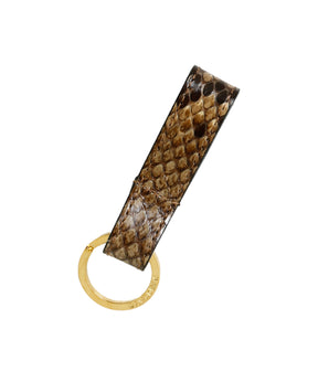 PYTHON LEATHER KEY HOLDER