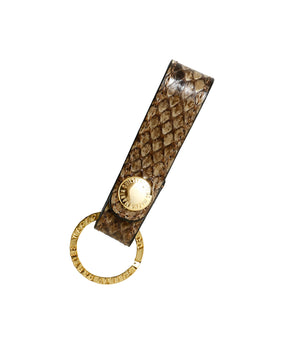 PYTHON LEATHER KEY HOLDER