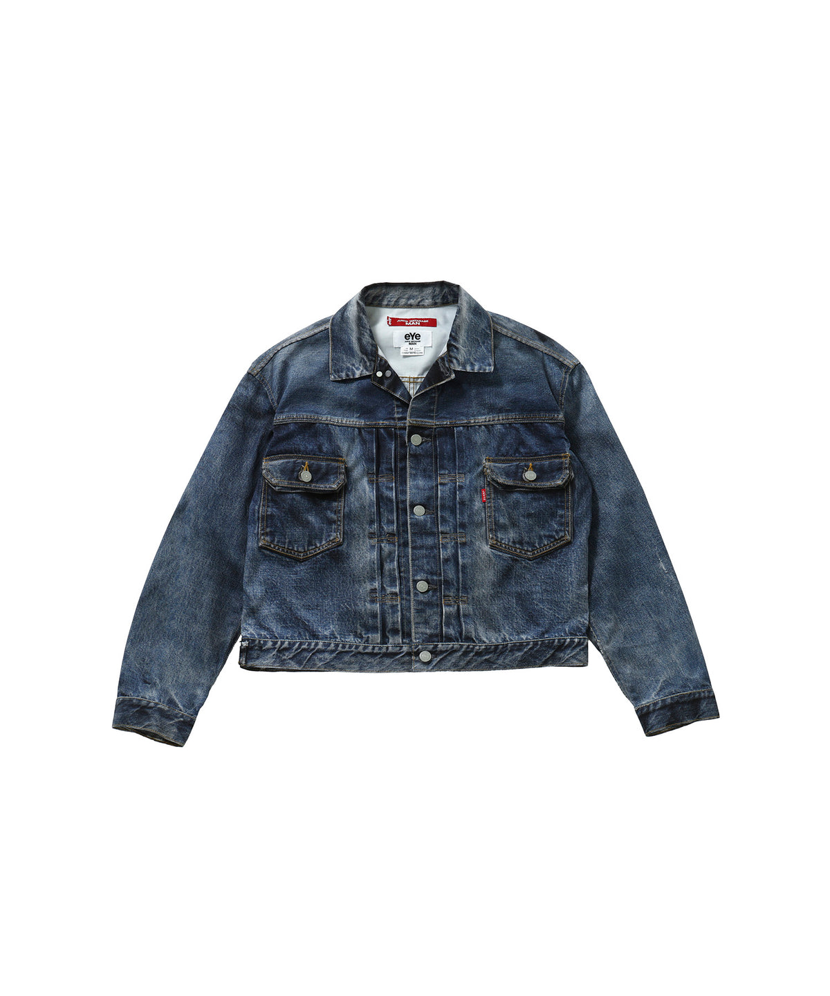 ナイロンツイル インクジェットプリントLEVI'S Wネーム BERBERJIN